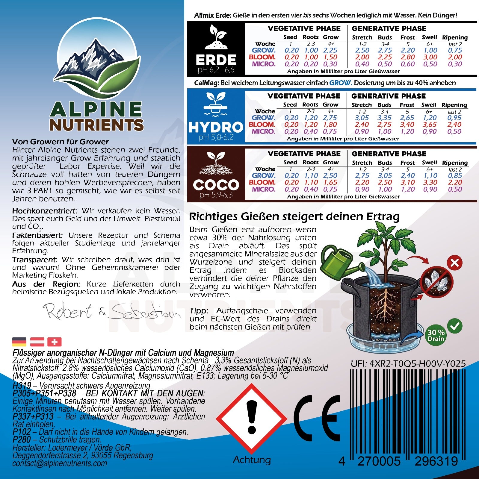 3-Part Grow - Nitrates